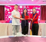 健康傳承 舞動台中！台中市土風舞協會理事長交接 卸任林霈涵議員交棒新任理事長林學冠