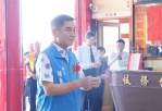 苑裡聖賢宮玄天上帝萬壽慶典活動 縣長鍾東錦焚香祝禱