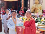 佛光山嘉義地區行腳托缽 大林天德寶宮妙修堂行腳起程