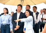 雲林立委張嘉郡率交委會考察縣道164線拓寬案 交通部長陳世凱允諾補助規劃設計費 後續工程再視明年預算規模分期推動