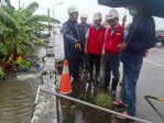 高雄市副市長林欽榮視察林園區豪雨防汛整備及防災應變