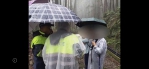 林鐵二萬坪站附近  四名遊客違法行走鐵路  林鐵處會同警方取締 確保行車安全