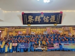 彰化地檢署攜手龍華慈惠堂，宣導反賄選。（照片彰檢提供）