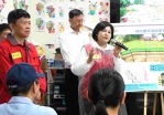 地質影響雲林林內坪頂崩塌地整治工程 縣長張麗善與立委張嘉郡 將持續向中央爭取加勁護坡經費！