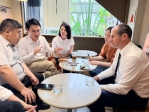 探討台歐無人機產業布局 太保市長參選人呂慧瑜盼更多企業投資 創造青年人才機會