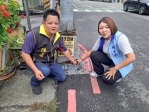 大寮區路燈桿基座腐蝕危及安全市議員邱于軒促改善