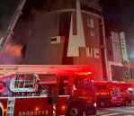 舊西北大飯店凌晨始撲滅 搶救人員將六人安全救下