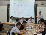 因應國道7號通車後的龐大車流量立委林岱樺邀集交通部會勘