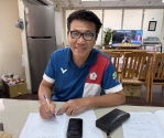 民進黨彰化縣黨部徵召黃椿霆，參選福興鄉長。（照片黨部提供）