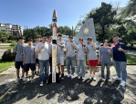 中山工商首次參加第二屆台灣盃火箭競賽勇奪高中學生1K組亞軍