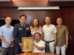 士林分局長許城銘團隊感謝李傳洪董事長樂善好施 高哲翰專文