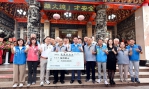 善心傳愛 苗栗玉清宮捐贈500萬元給縣府