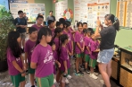 大葉環安系師生前進大莊國小辦理防災小尖兵科學營。（照片大葉提供）