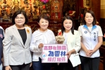台中市長盧秀燕訪雲林西螺拜媽祖啖美食 盛讚縣長參選人張嘉郡推出優質政見讓雲林更進步！