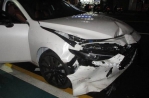 男疑吸毒駕車連撞四機車       警方唾液毒品初篩呈陽性