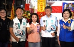 雲林縣長參選人張嘉郡、民眾黨前主席柯文哲虎尾合體 柯文哲肯定張嘉郡深耕基層：未來一定是好縣長！