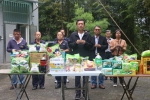 集集大山轉播站中元普度 祈求設備運轉順利人員平安（圖1縣府提供）