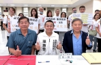 媒體人陳致愷登記參選嘉義市第二選區議員 縣市記者公會理事長陪同登記讚聲 鼓勵他以記者的熱心與真誠擴大服務層面！
