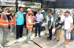 雲林立委劉建國邀集相關單位會勘國道1號石龜溪橋工程 排水溝確定保留！