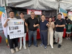 大葉環安系團隊參與國家防災日宣導。（照片大葉提供）