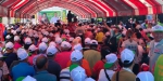 花壇鄉長候選人葉繼元與縣長候選人陳素月成立聯合競選總部，會場人潮滿滿。（照片競總提供）