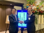 與日本好朋友分享國慶喜悅 黃偉哲帶台南農產亮相福岡國慶酒會