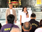 雲林四湖保安宮廣場改善工程動工 立委張嘉郡：完善廟埕環境與保障鄉親安全