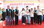嘉義文財殿捐贈20輛電動機車 公私協力守護獨老 市長黃敏惠感謝文財殿長期力挺公益善行！