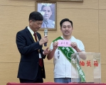 連兩屆議員參選都抽籤中6號  嘉義市議員候選人黃盈智喊六六大順