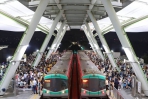 因應10/31高雄兩大活動高捷已規劃加密班距機制